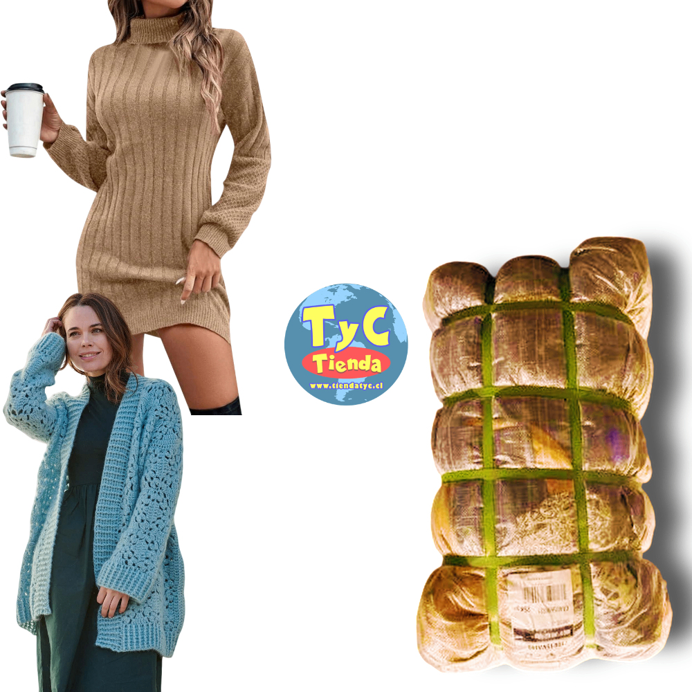 Fardo Chalecos Cardigans mujer premium 45kg