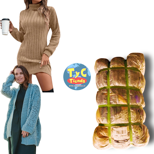 Fardo Chalecos Cardigans mujer premium 45kg