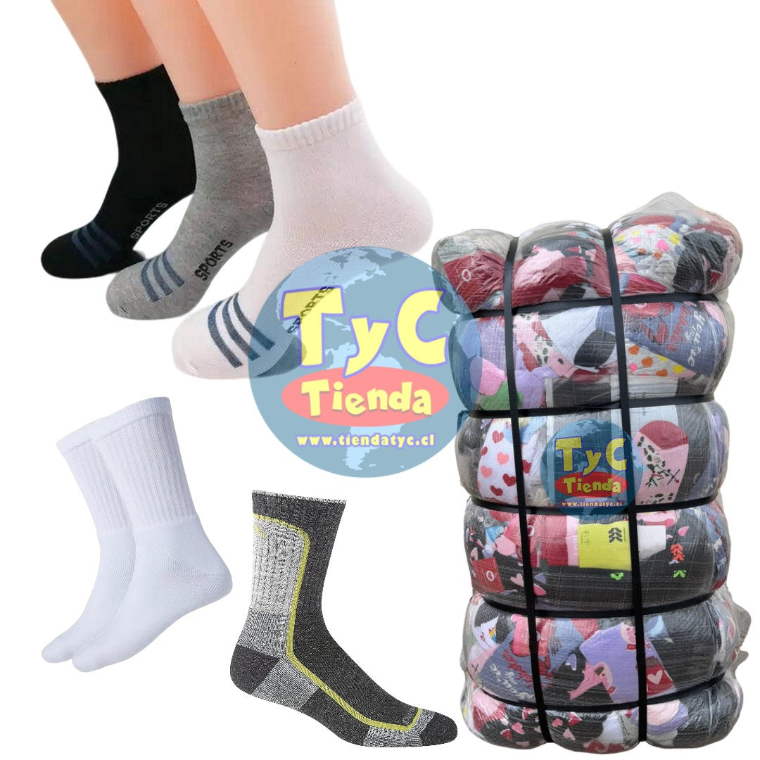 Fardo Calcetines Americanos 45KG premium