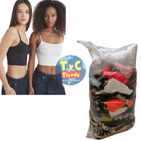 Fardo crop top petos 20kg premium