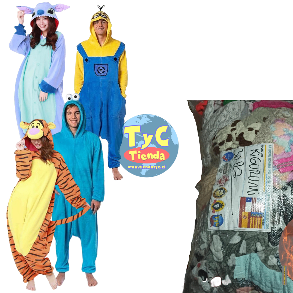 Fardo pijamas con patitas Kigurumi Premium