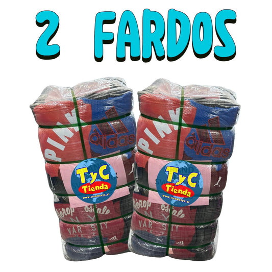 2 Fardos X230.000 Polerones con Gorro