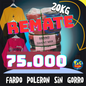 REMATE Fardo Poleron sin Gorro Premium