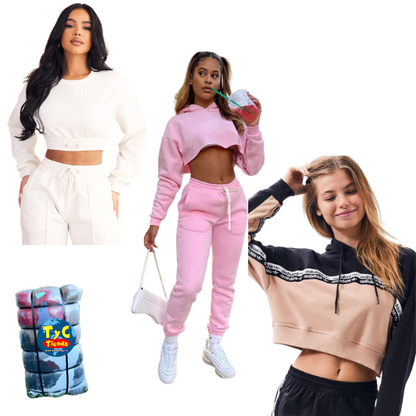 Fardo Polerones Crop Top 20KG