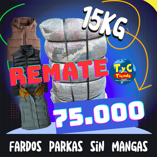 Fardo 15KG Premium Parka Sin Mangas
