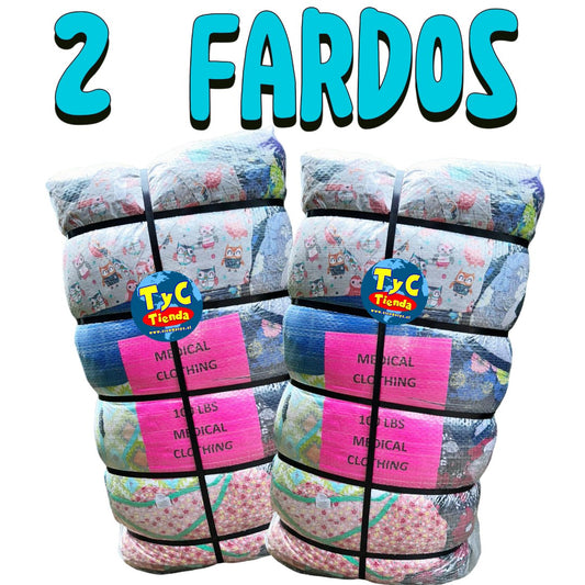 2 Fardos X250.000 45kg ropa clinica hospital